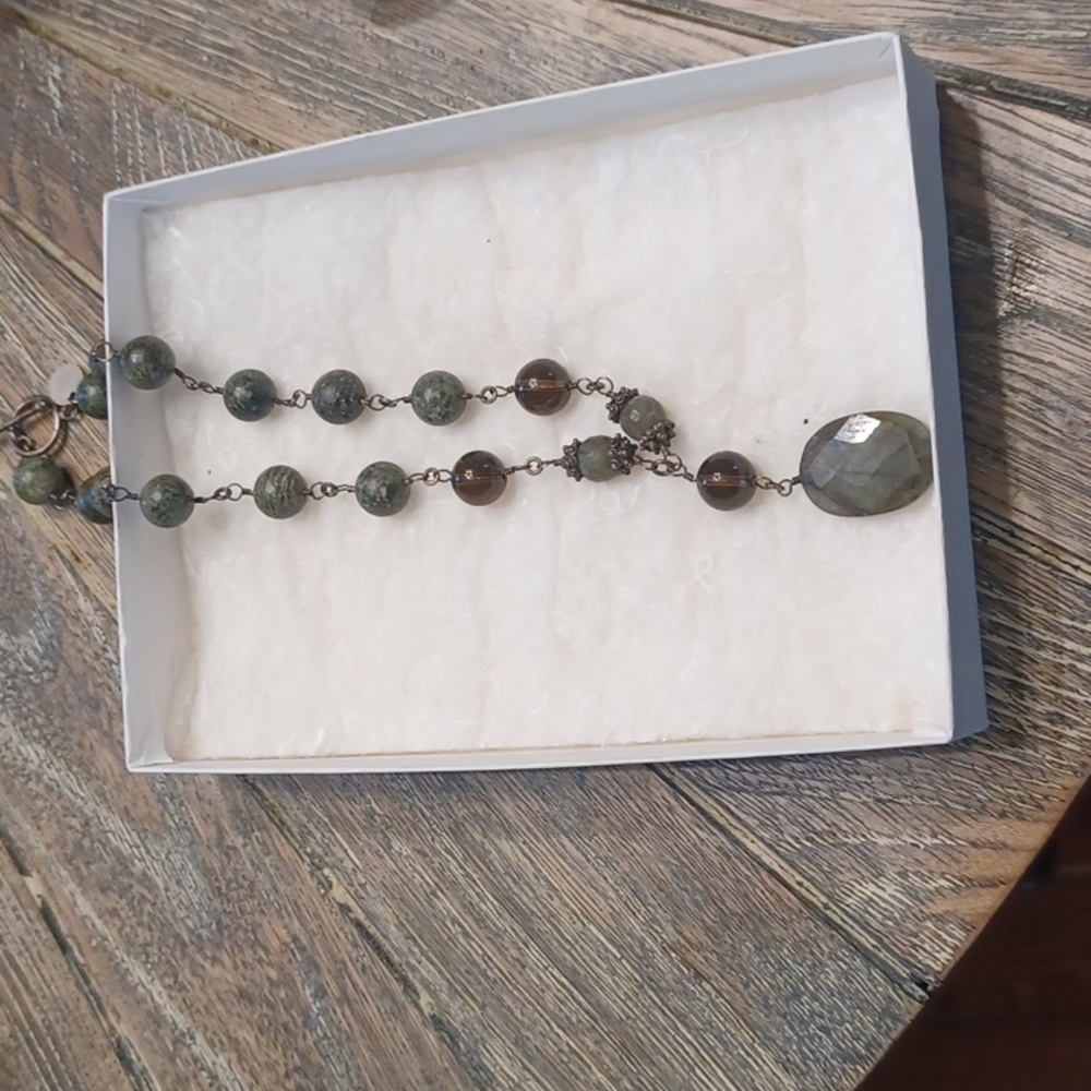 Precious stone pendant